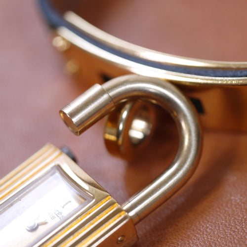 HERMES　ケリーウオッチ（クロコ　緑）