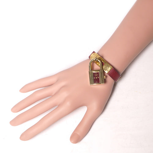 HERMES　ケリーウオッチ（赤）