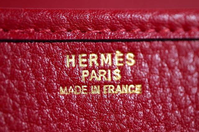 HERMES　アルデンヌ　ショルダー（赤）