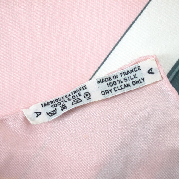 HERMES　大判カレ　スカーフBRIDESdeGALA （ピンク）