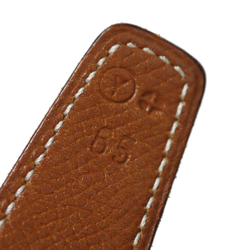 HERMES　Hバックルベルト（リバーシブル緑×キャメル）