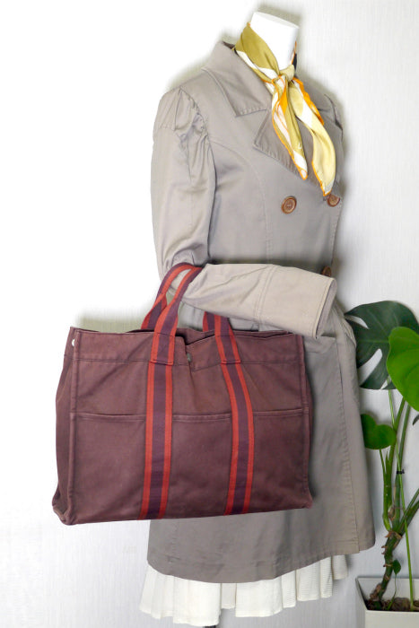 HERMES　フールトゥトートMM（茶）