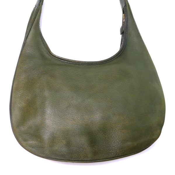 HERMES　ガオ ワンショルダー（オリーブグリーン）