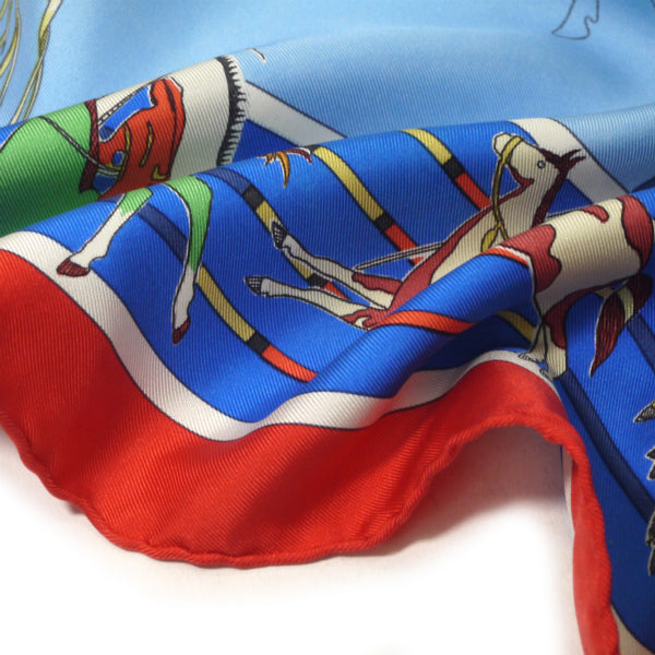 HERMES　大判カレ　スカーフ　インディアン