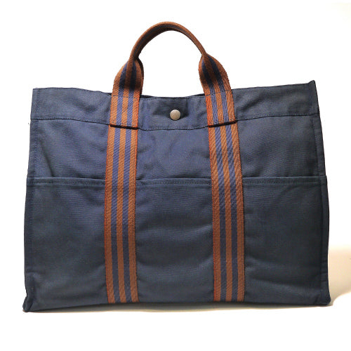 HERMES　フールトゥトートMM（紺）