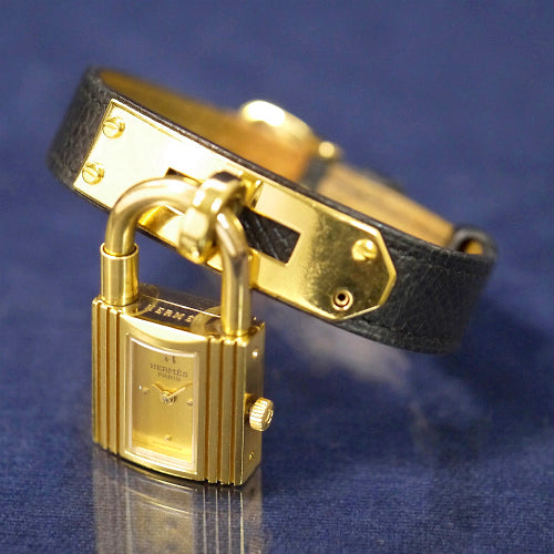 HERMES　ケリーウオッチ（黒）