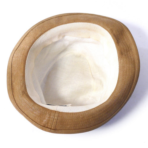 HERMES　ハット58 ゴートスキン（ゴールド）