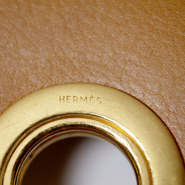 HERMES　80s 2WAYショルダーバッグ（キャメル）