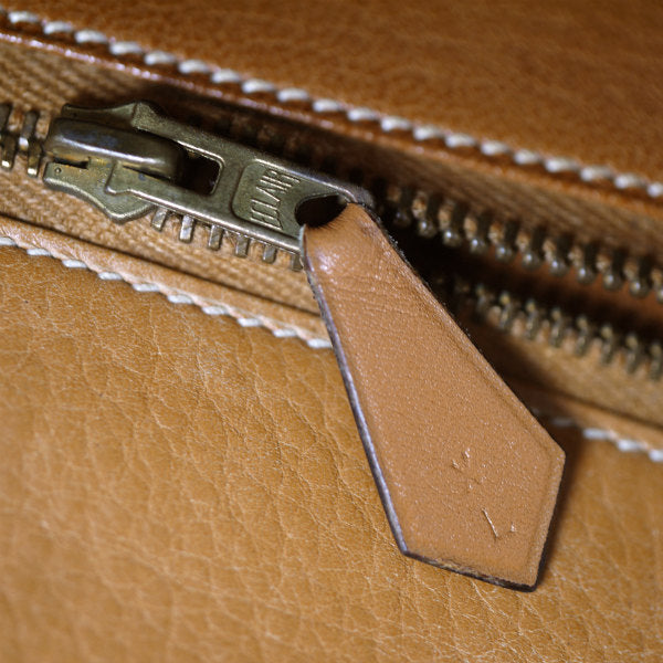 HERMES　80s 2WAYショルダーバッグ（キャメル）