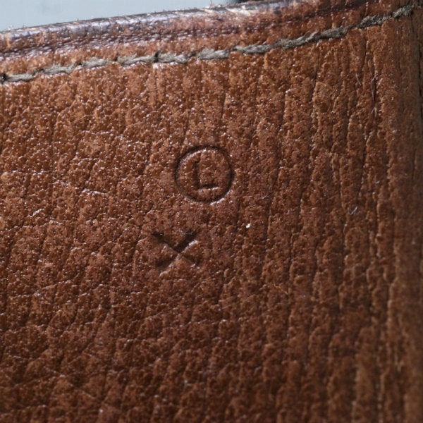 HERMES　ジジェ GM　2WAYクラッチバッグ（茶）