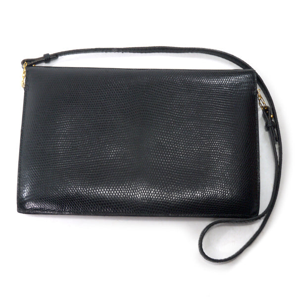 HERMESリディ70sリザードショルダーバッグ（黒） – Vintage Shop