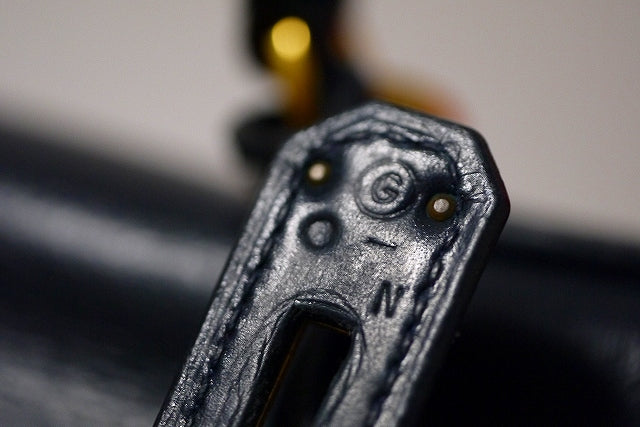 HERMES　ケリー28  （インディゴブルー・内縫い）