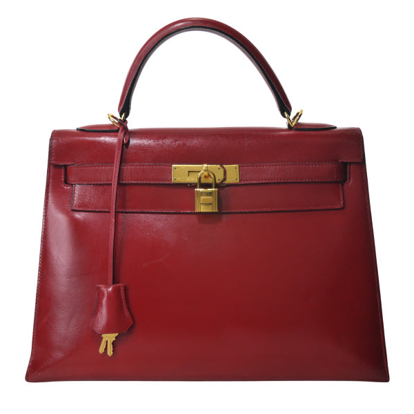 HERMES Vintageケリー32 （レッド・外縫い） – Vintage Shop Rococo