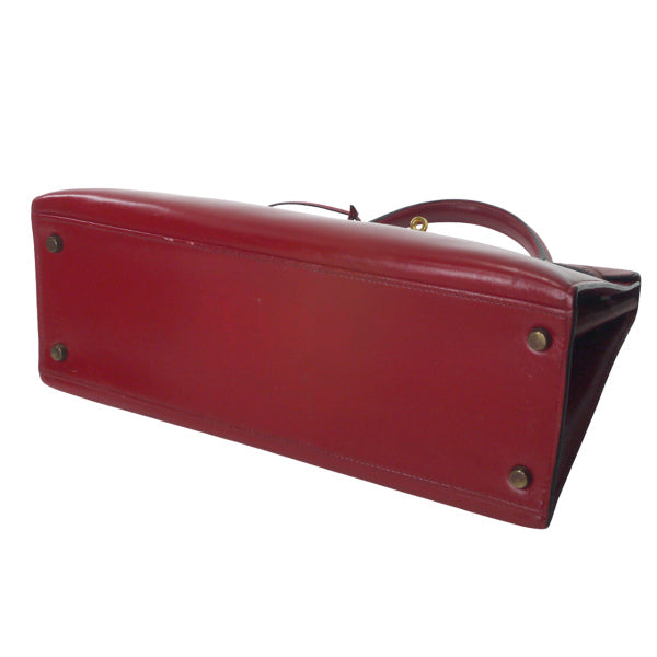 HERMES　 Vintageケリー32 （レッド・外縫い）