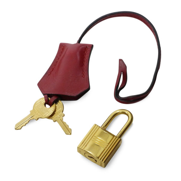 HERMES　 Vintageケリー32 （レッド・外縫い）