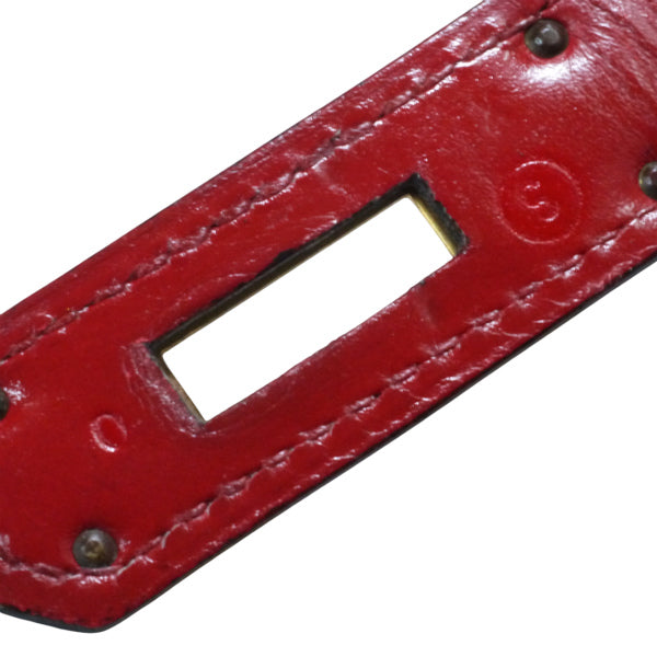 HERMES　 Vintageケリー32 （レッド・外縫い）