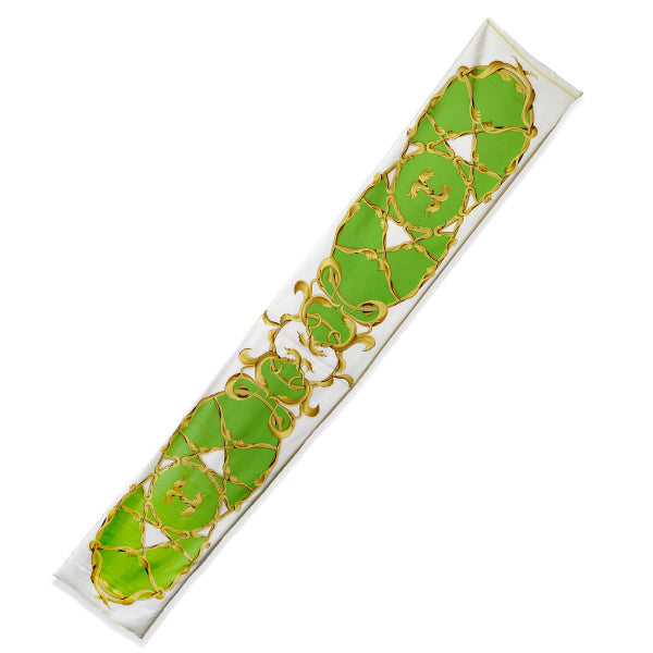 HERMES　マキシツイリー ロングスカーフ（黄緑）