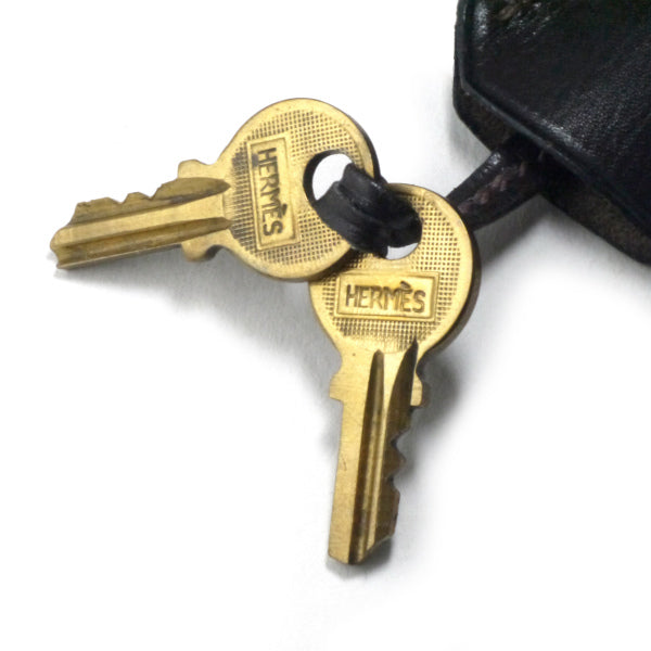 HERMES ケリー73s　35  ボックスカーフ（ショコラ）