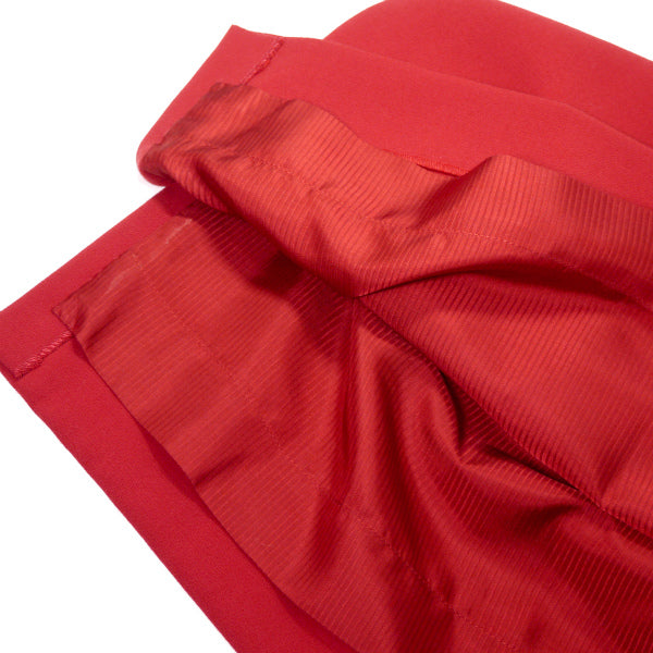 HERMES ロングタイトスカート（赤）