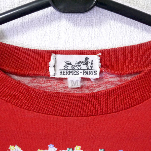 HERMES 花火師 半袖Tシャツ（赤） – Vintage Shop Rococo