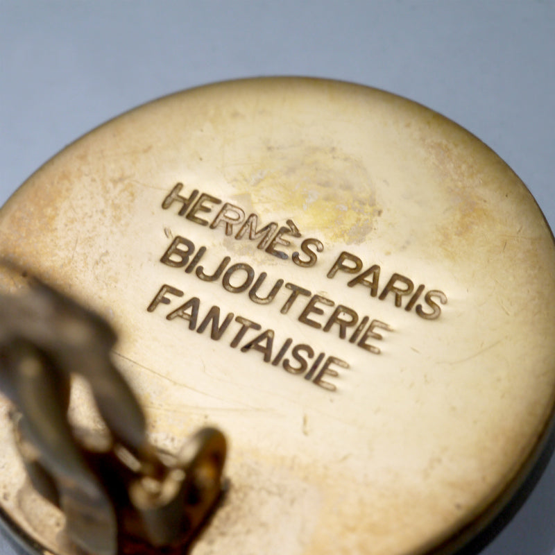 HERMES　セリエ イヤリング（ゴールド）