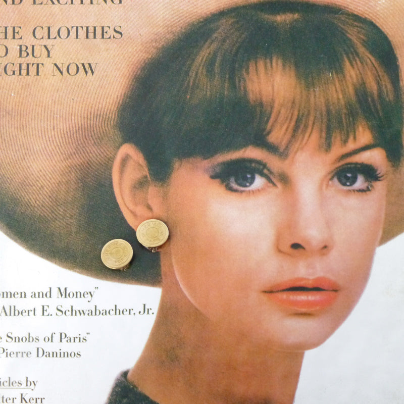 HERMES　セリエ イヤリング（ゴールド）