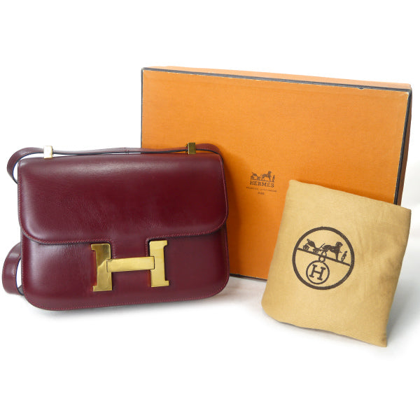 HERMES78sコンスタンス23ボックスカーフ（ルージュ） – Vintage Shop