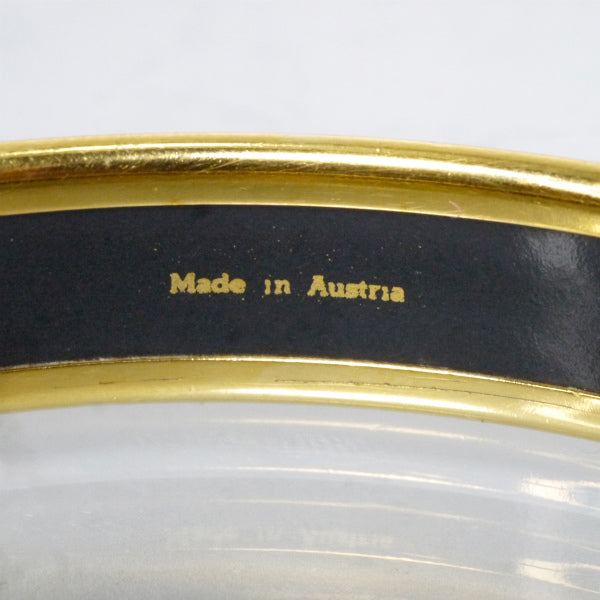 HERMES　エマイユPMバングル（赤系）