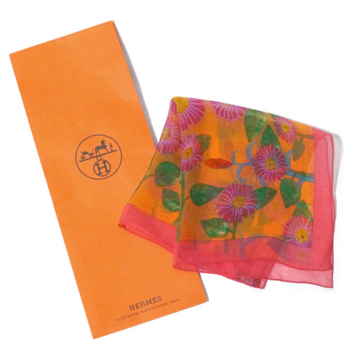 HERMES　スカーフ（TOURNE SOLS/ひまわり）