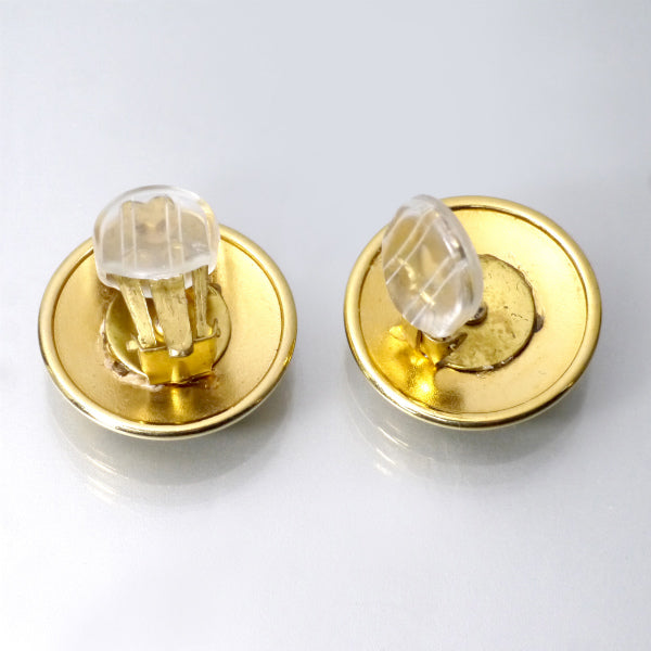 HERMES　ホルンモチーフ イヤリング（ゴールド）