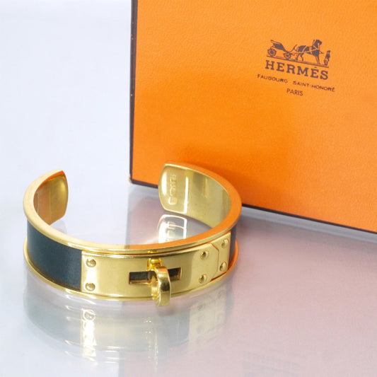 HERMES　ケリーバングル（深緑）
