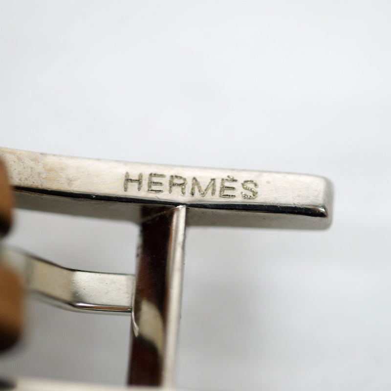 HERMES アピ3 レザーチョーカー ロングブレス（明茶/箱付き