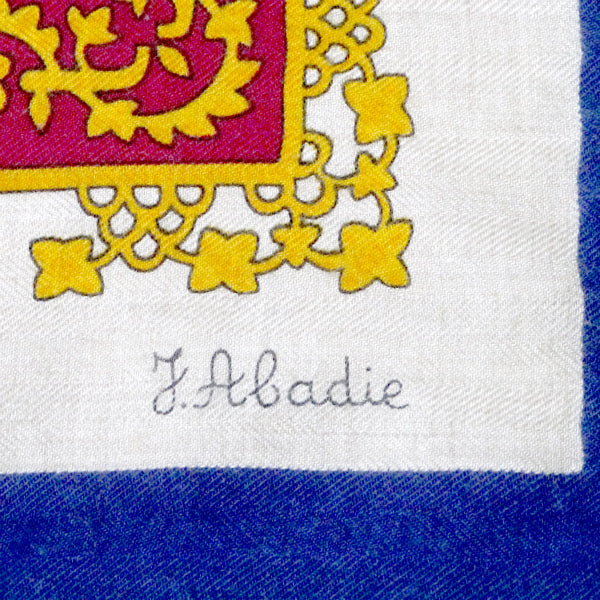 HERMES　Brins dor 金の若枝カシミヤ・シルク大判ショール