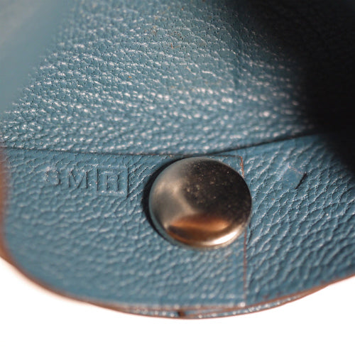 HERMES　総革コインケース（茶）