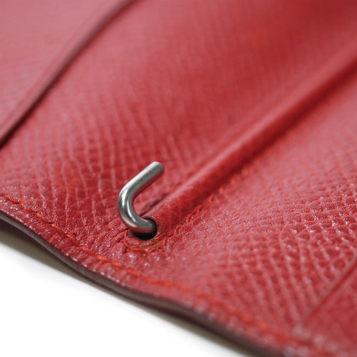 HERMES　手帳アジェンダミニカバーPM（赤）