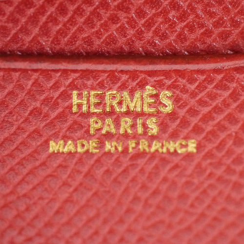 HERMES　手帳アジェンダミニカバーPM（赤）