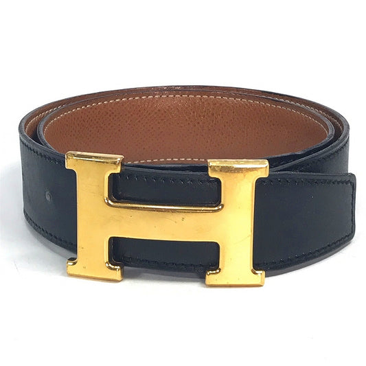 HERMES　Hバックルベルト（リバーシブル黒orキャメル）