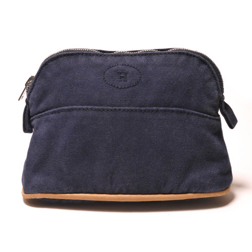 HERMES　ボリードポーチ16（紺）