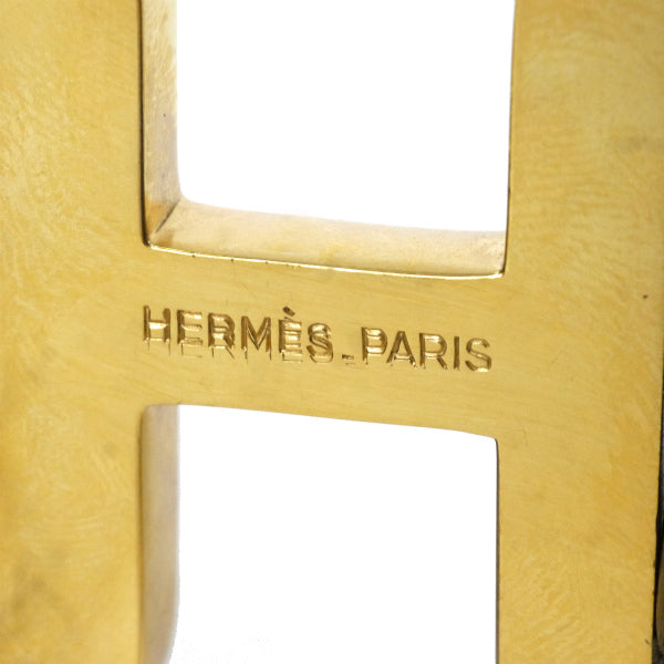 HERMES　70sヴィンテージHベルト（黒）