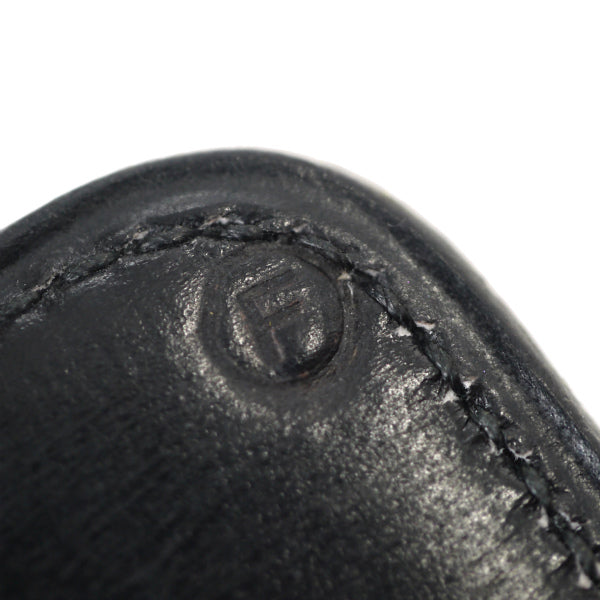 HERMES　70sヴィンテージHベルト（黒）