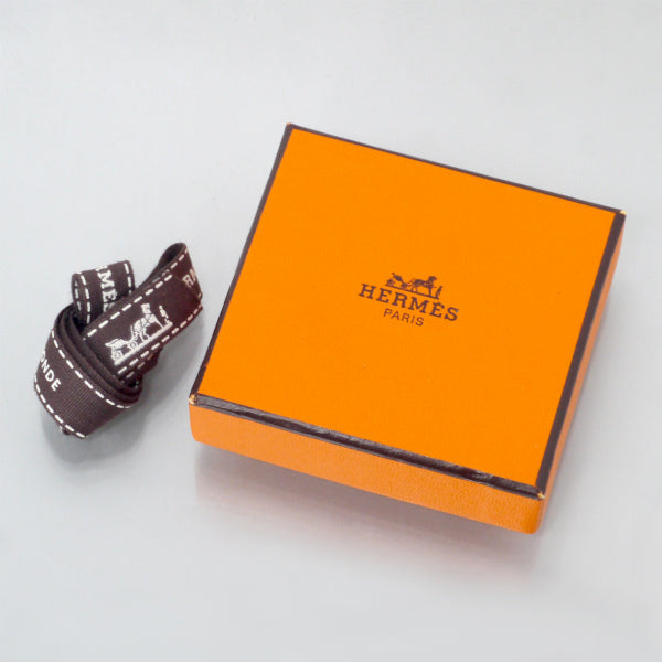 HERMES　アルテミス カデナモチーフレザーブレスレット（赤）