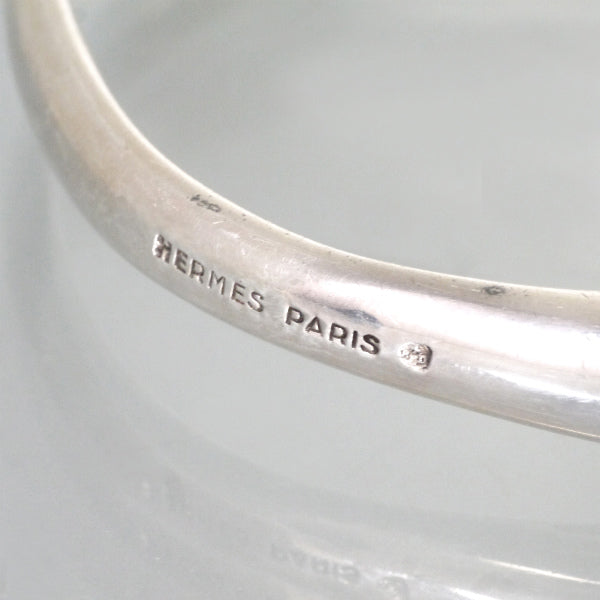 HERMES　90sシュバル ホースバングル（シルバー）