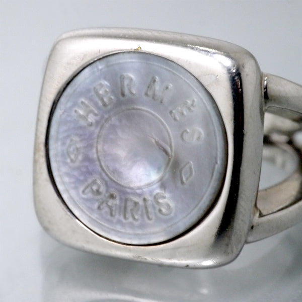 HERMES　セリエ・シェルリング 9号（シルバー）