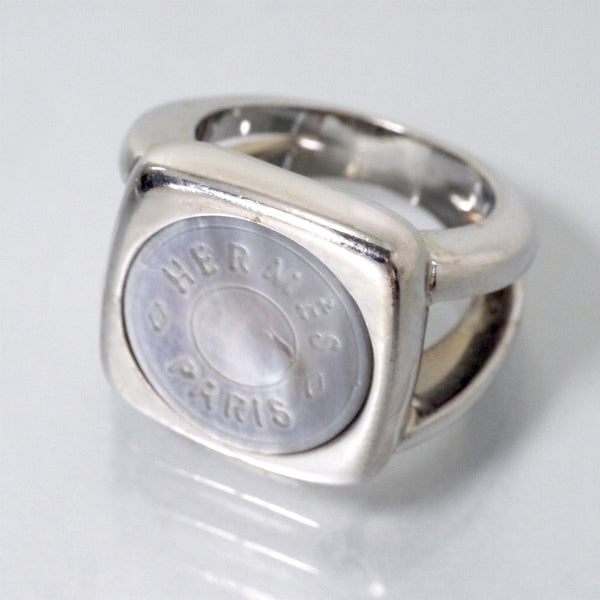 HERMES　セリエ・シェルリング 9号（シルバー）