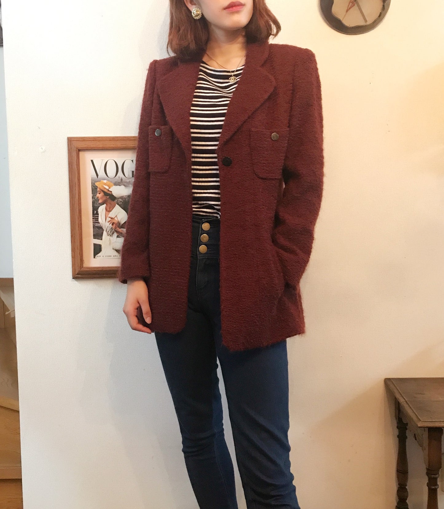 CHANEL　エンジジャケット