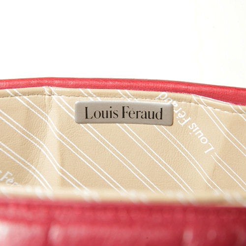 LOUIS FERAUD 総革ワンショルダー(赤)