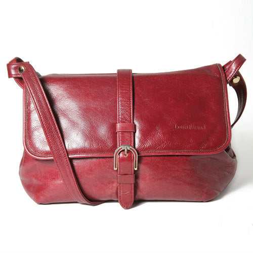 LOUIS FERAUD 総革ワンショルダー(赤)