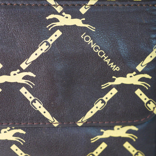 Longchamp　斜め掛けショルダー(茶)