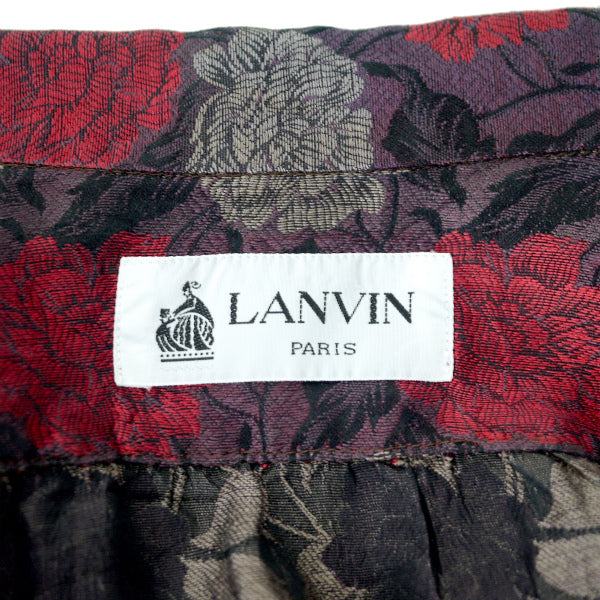 LANVIN　レトロフラワーVintageブラウス