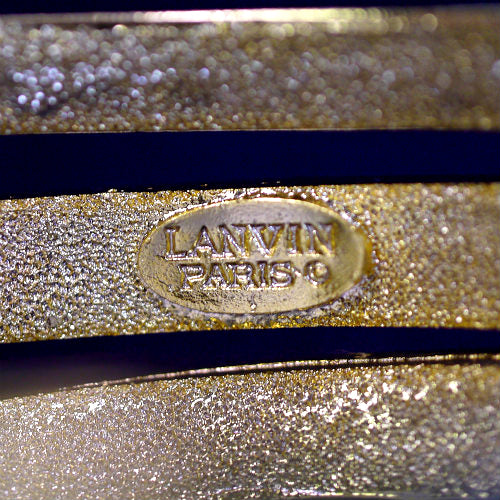 LANVIN　カットアウトブレスレット（グリーン）